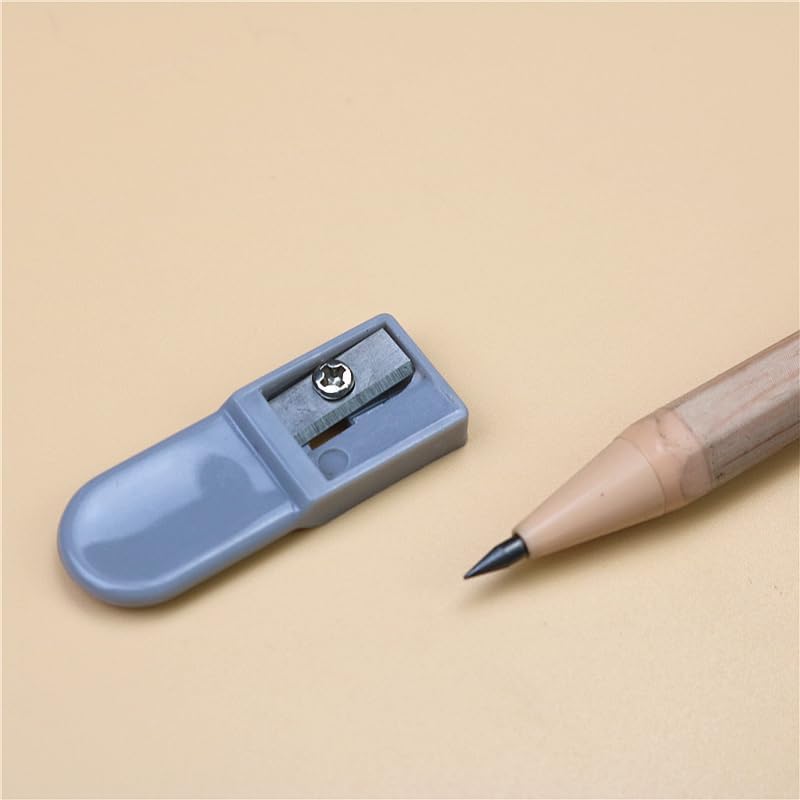2.0 Lead Pointer Pencil Sharpener Mini 2mm Leads Sharpener, Portable Handheld Sharpener for 2.0mm Pencil Lead Refills Random Colors Pack of 6
