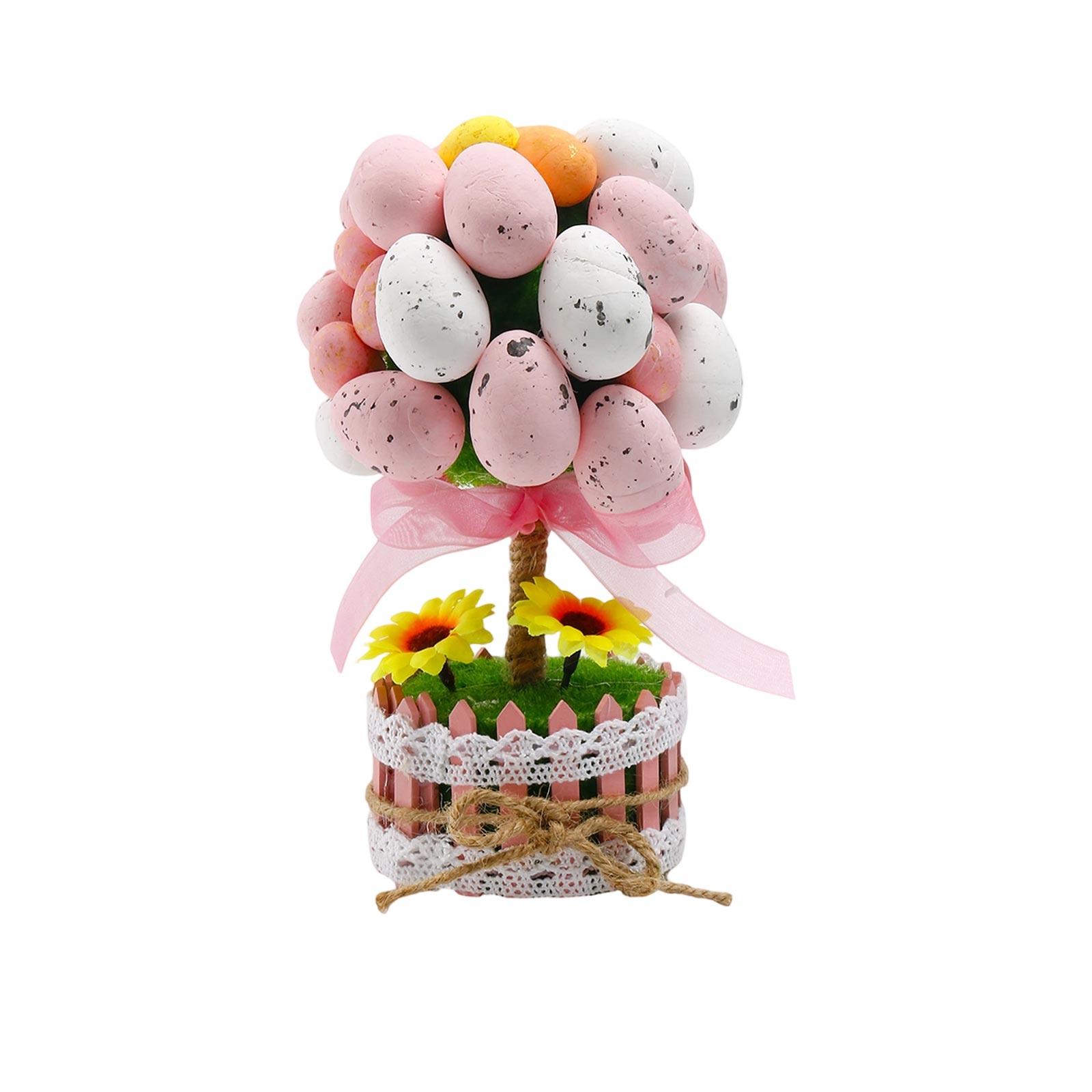 Пасхальные украшения, Пасхальные деревья с яйцами, Для украшения рабочего стола, Праздничные украшения.