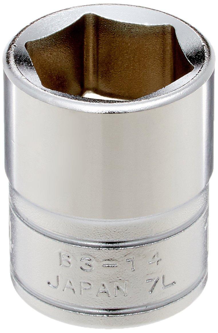 

KTC Socket 14mm B314 9.5sq. (Hex)