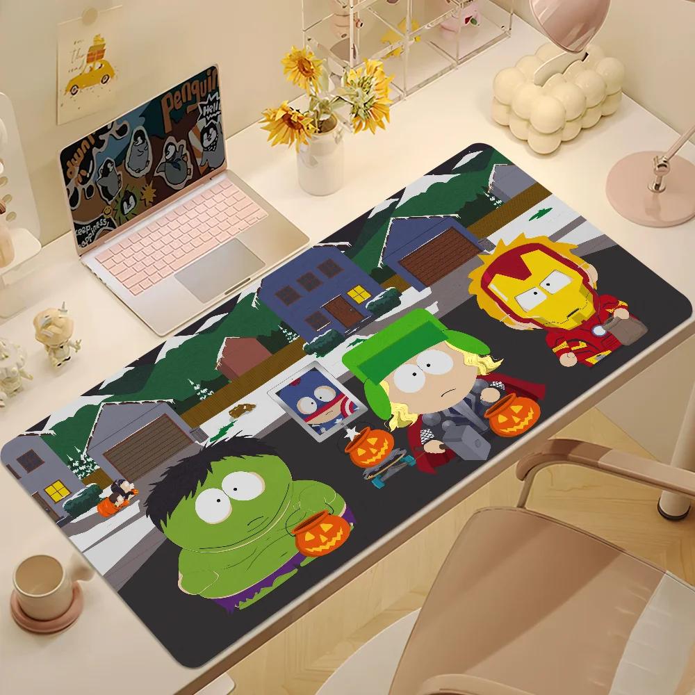 Carto SSouth Cute PPark Mouse Pad Large Desk Mat Keyboard Ergonomic Office Rubber PC Nonslip Antifray Home Custom Best Price