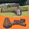 Cat Tent Tunnel Dog Enclosures Exercise Cats Cube Foldable Mesh Pets Playpen Playhouse for Hamsters