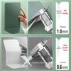 2-Piece Retractable Metal Book Stand and Bookend for Students