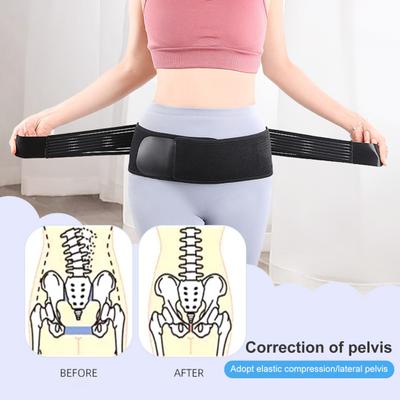 Sacroiliac Si Joint Belt Fastener Tape Stretch Breathable Women Pain Relief Tummy Control Hip Support Postpartum Recovery Pelvic Correction