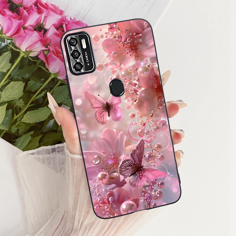 For ZTE Blade A7s 2020 Case A7020 Cute Lion Fashion Painted Cover Soft TPU Matte Phone Case For ZTE Blade A7s 2020 BladeA7s Bags