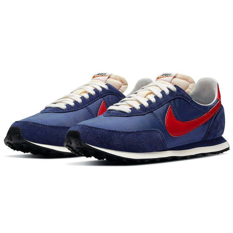 Nike Waffle Trainer 2 SP Midnight Navy Unisex Sneakers Blue Max-Orange Mystic-Navy DB3004-400