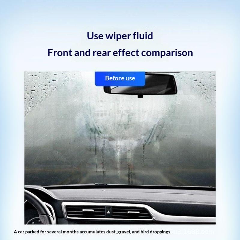 50Pcs Car Windshield Cleaning Effervescent Tablets Concentrated  Safe for Paint Auto Glass Cleaner for Daily Car Maintenance