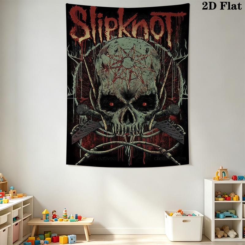 Slipknot All Hope Gone Tapestry Tapestry Wallmounted Background Cloth Background Cloth Christmas Gift Soft