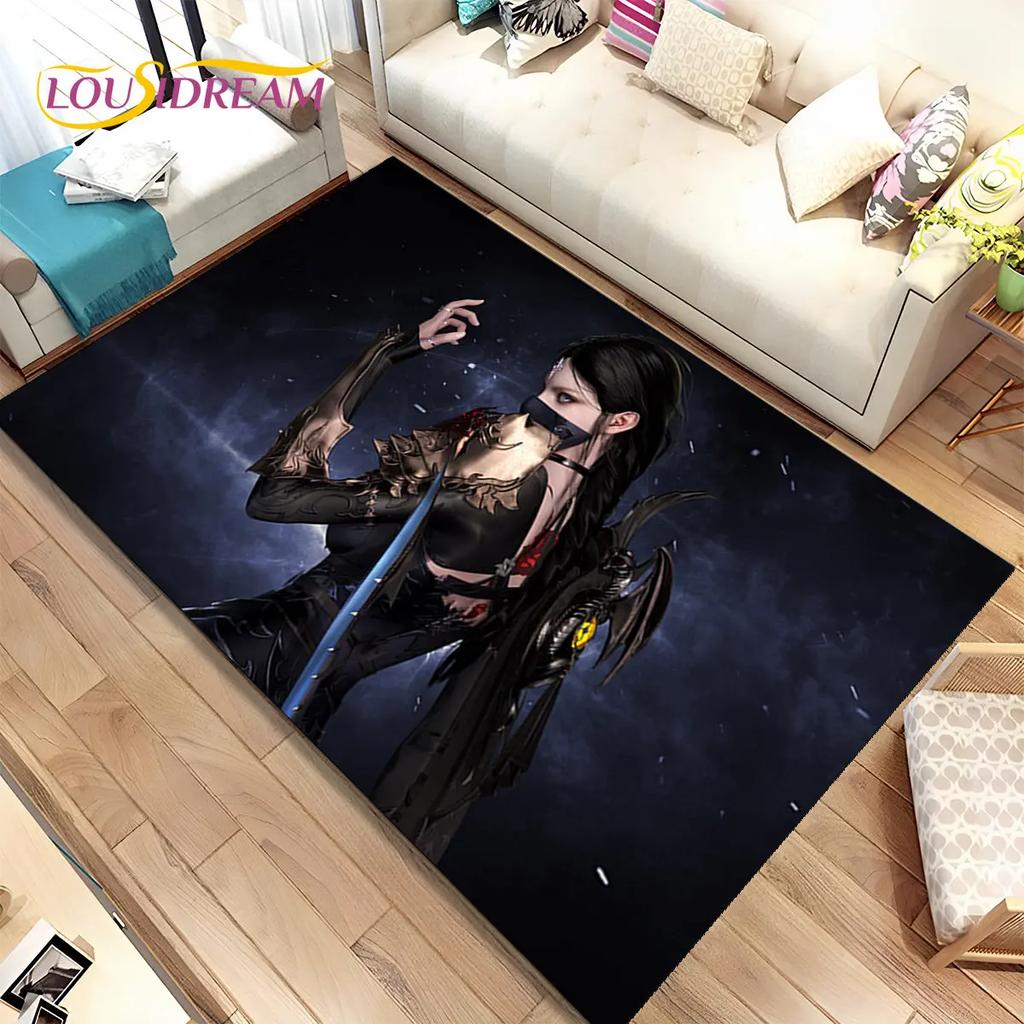 3D Lost Ark Game Gamer Cartoon Area Rug,Carpet Rug for Living Room Bedroom Sofa Doormat Decoration,kids Play Non-slip Floor Mat
