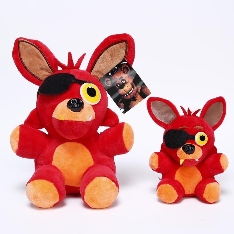 Nytt Utstoppet Plysjleketøy Spillrollemodell Tegneserie Dyr Leker Dukke Barn Barn Gave Freddy Bonnie Foxy