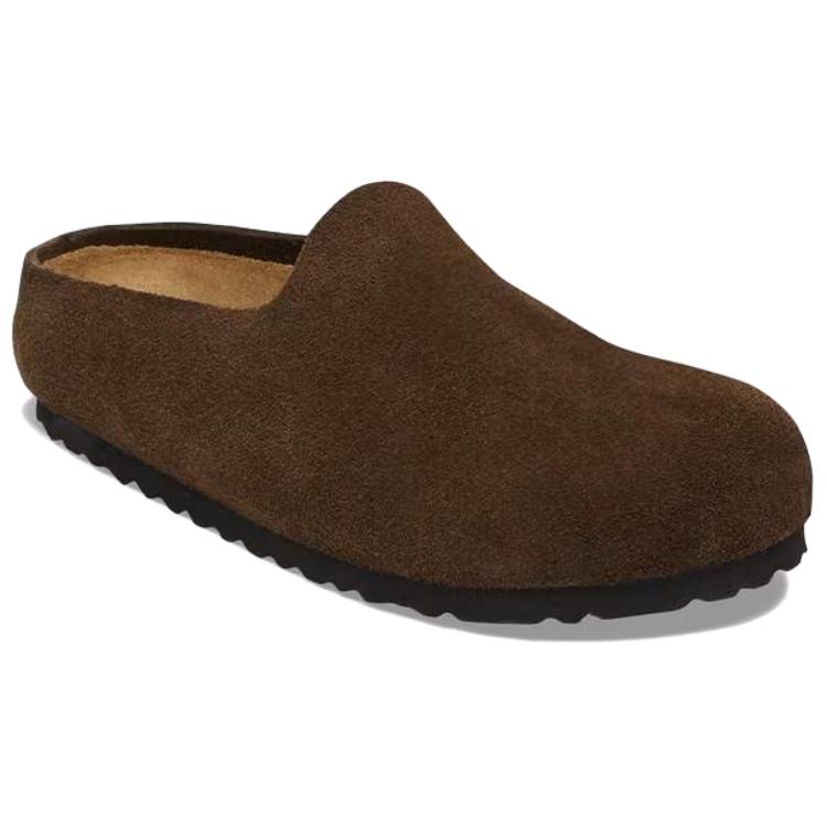 Birkenstock Amsterdam Comfortable Versatile Closed-Toe Slippers Unisex slippers Brown 1032552