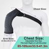Shoulder Brace Back Support Compression Sleeves For Torn Rotator Cuff Ac Joint Pain Relief Arm Immobilizer Wrap