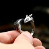BEIER 2022 New Fashion Dragon Ring Pterosaurs Sword Ring Flying Dragon With Wings For Men Women