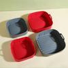 Air Fryer Silicone Liners Pot Home Air Fryer Basket Cooking Reusable Baking Tray Non-stick Pizza Pan Oven Kitchen Accessories