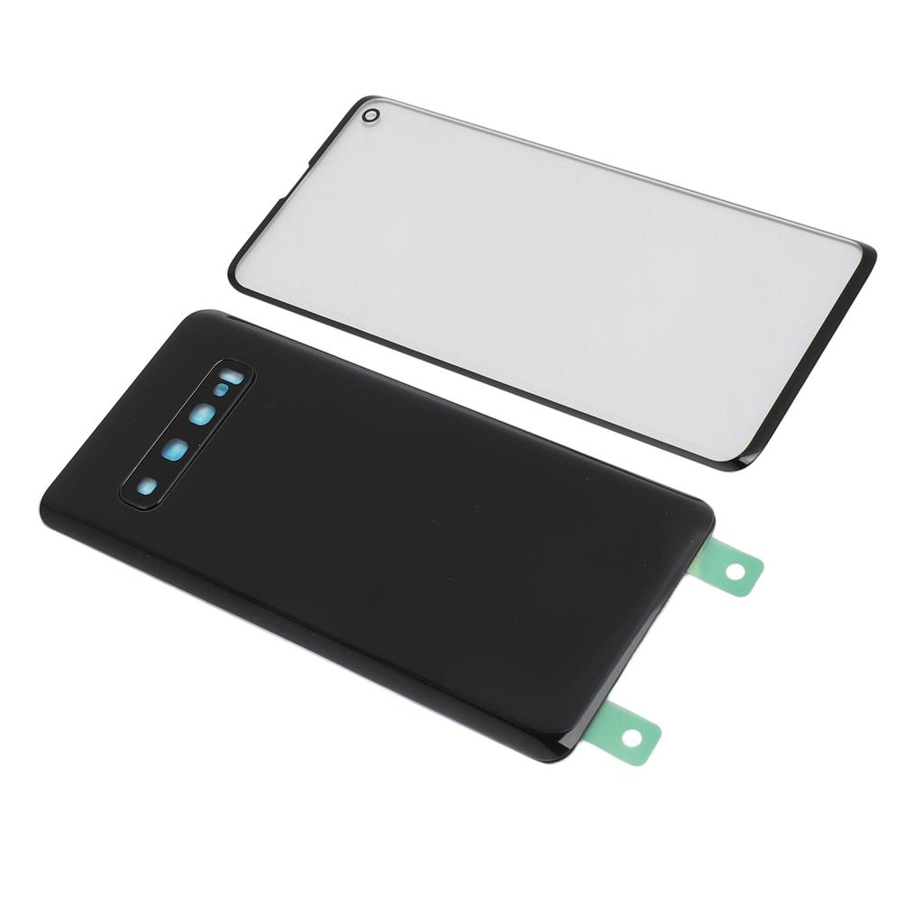 Back Glass Cover Replacement Housing Door Front Outer Lens Glass Screen for   S10 Pre Installed Camera Lens Waterproof Adhesive