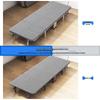 Tri-polar Folding Single Bed