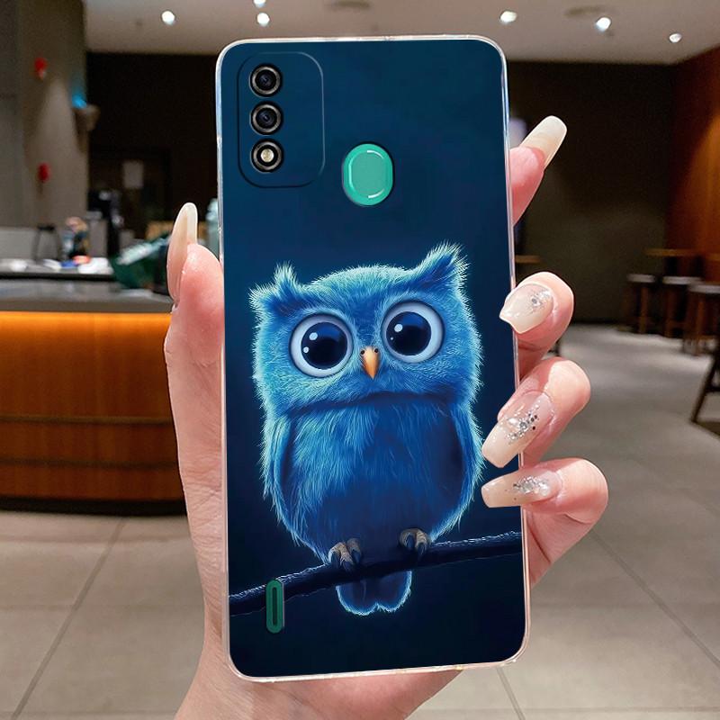 Casing For ITEL A48 Aesthetic Luxury Cute Cool Boys Girls Soft Silicone Phone Case Back Cover For ITEL A48 Transparent TPU Shell