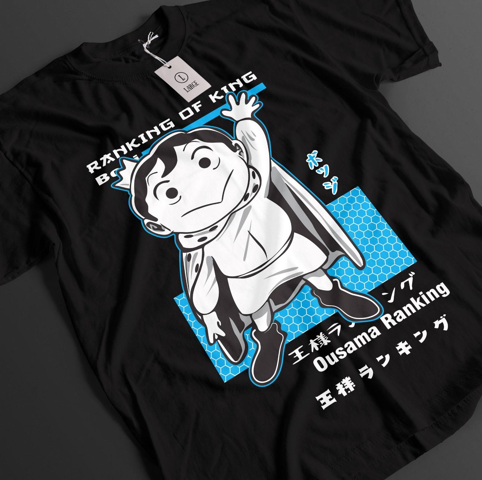 

Ranking Of Kings Shirt Bojji Tshirt Kage T-Shirt Mens Womens Tees Top Daida Top Hiling King Anime Tee M