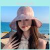 Summer Sun Protection Cap With Large Brim For Outdoor Sunshade And Face Covering