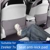 Fit For Zeekr 7X 2025 2026 Premium Car Black Rear Seat Back Protection Heavy Duty Durable Interior Kick Mat