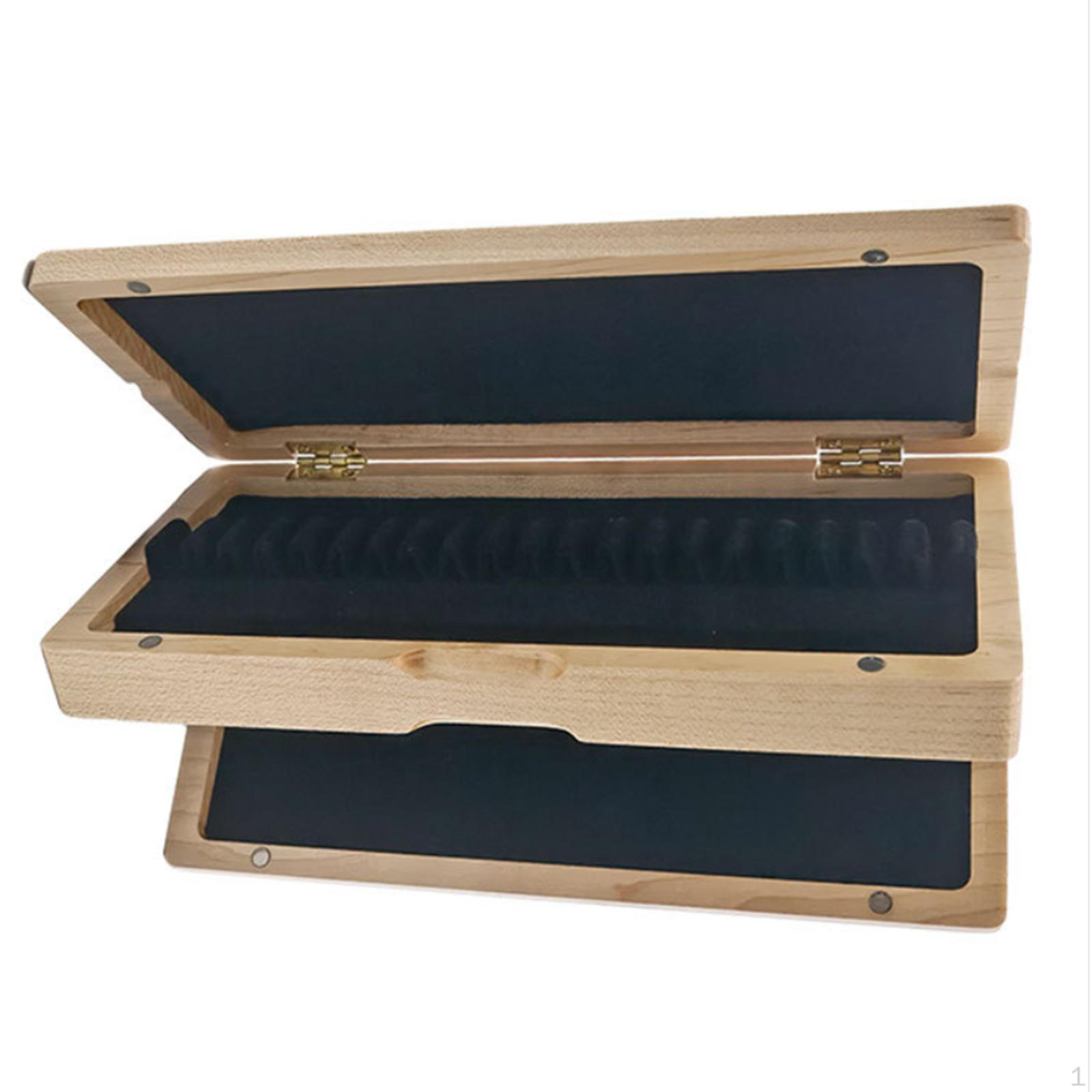 

Oboe Reeds Case Storage Box Sturdy for 40 Portable Breathable Protector Container Musician