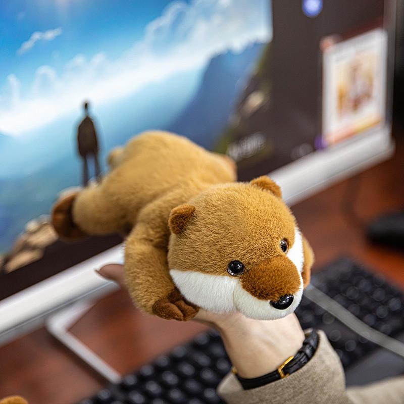 Cute Penguin Dog Panda Rabbit Cartoon Animal Sitting And Lying Plush Doll