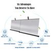 Car Sun Shade Sunshade Curtain Auto Front Window Sunshade Covers Auto Retractable Sunscreen Heat Insulation Block Hidden