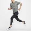 Nike Solid Color Lace-Up Straight Leg Nine-Point Sports Pants Men Bottoms Black FZ1134-010