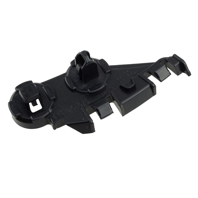 57010745AF 57010745AE 2Pcs Black Car Front Bumper Support Bracket Fit For Chrysler 300 2011-2018 2019 2020 57010744AF 57010744AE