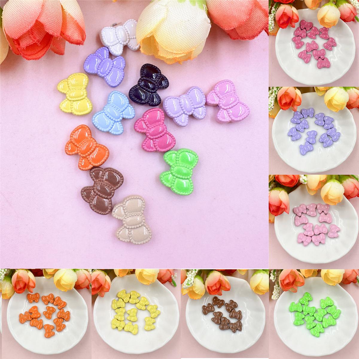

Аксессуары Hanmade Bowknot 10cps Macaron Color Alloy Drip Oil Jewelry DIY Ожерелье Браслет Чехол для телефона Рассеянный материал бисера Прямое отверстие оранжевый
