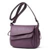 Summer New Soft Leather Luxury Women Handbag Crossbody Bag Ladies Fashion All-match Large-capacity One-shoulder Messenger Bag