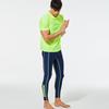 ARGO Kona Men'S Short Sleeve Loose Fit Rash Guard Set Neon