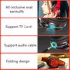 B39 RGB Luminous Wireless BT 5.0 Gaming Headset Stereo Headphone Foldable Earphone Headphone Mic