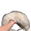 Womens Slim Fit Down Coat With Fox Fur Collar Cotton-Linen Blend 85% Goose Street Style Winter Jacket