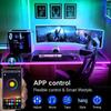 2835 RGB LED Strip Set with Bluetooth & 24-Key Remote, 5V USB