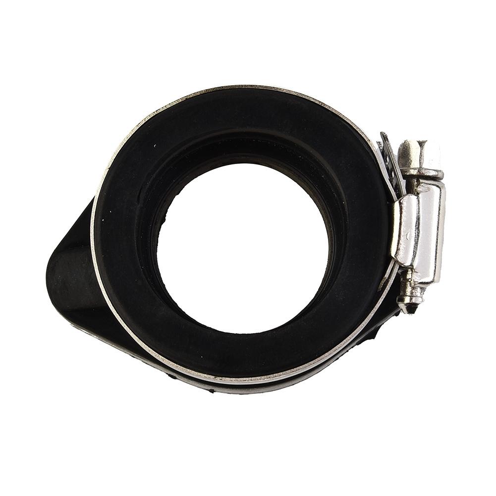 Carburetor Manifold Rubber+Aluminum Black Dirt Bike
