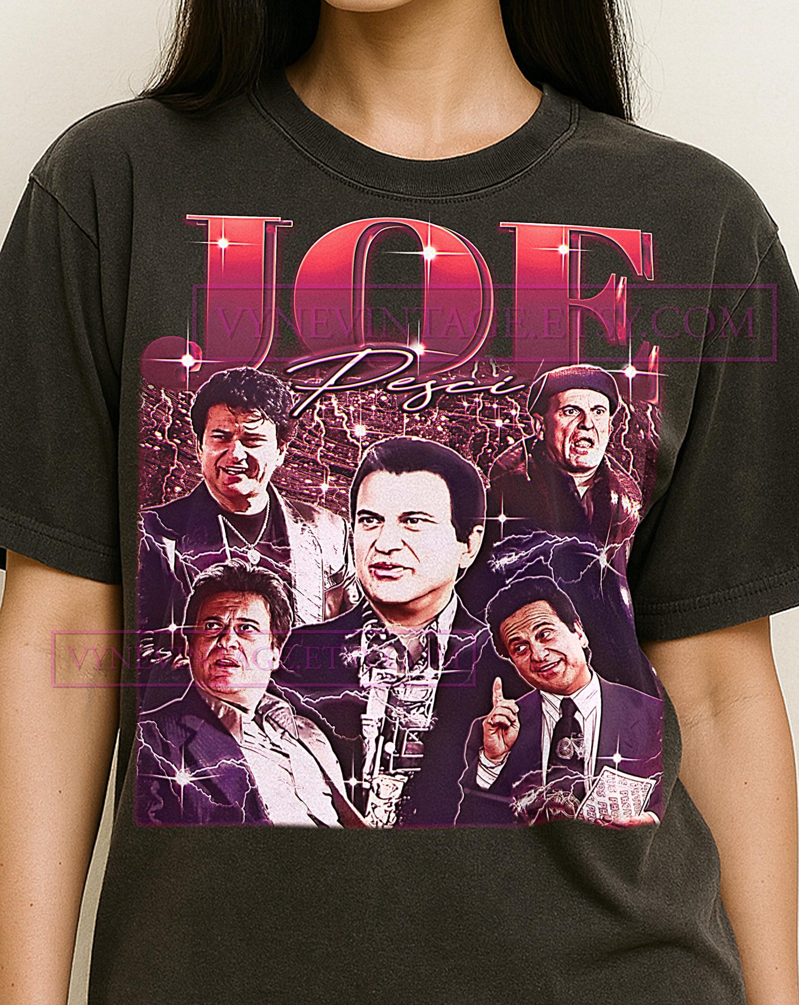 JOE PESCI T-Shirt, Vintage Actor Star Legend Performer Tee, 90s Retro Throwback, Joe Pesci Sweater 2XL