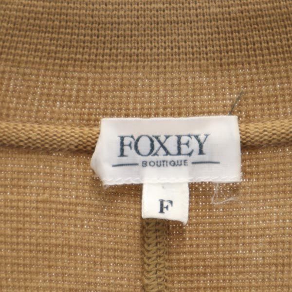 FOXEY made in Japan Long coat F tea Women Used