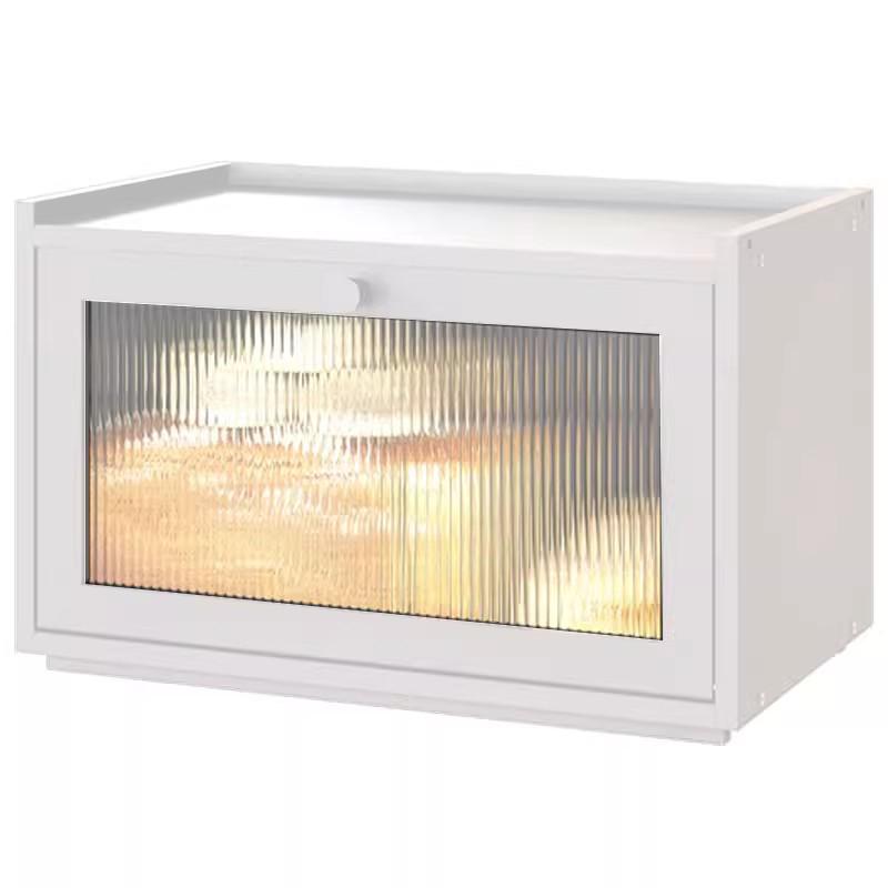 Деревянная бамбуковая хлебница с крышкой - Кухонное хранилище для хлеба, выпечки и фруктов