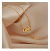 Japanese & Korean Love Tassel Star Necklace - Titanium Steel Clavicle Chain for Women