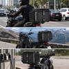 Motorcycle Rear Storage Case Lockable for Adventure Tourers