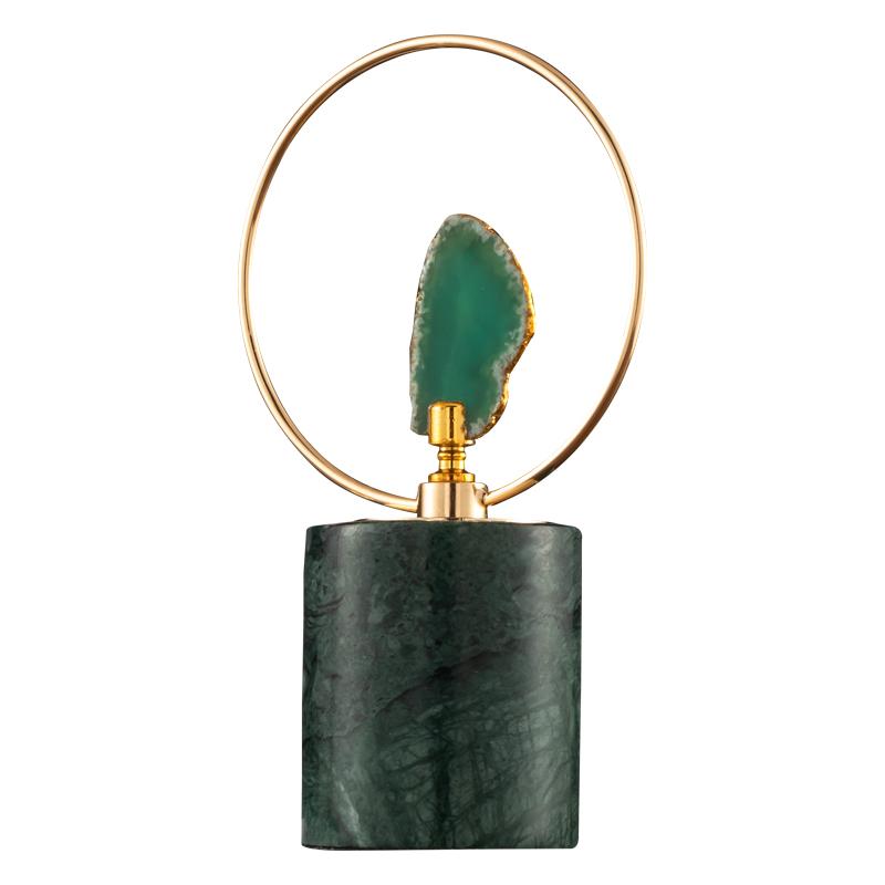 Modern Luxury Agate Crafts Living Room Bookcase Decoration Marble Base Art Sculpture Furnishings Home Decoration Accessories New