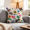 Pattern Scandinavian Floral Cushion Cover 1Pcs Decorative Covers Soft Cushion Case For Sofa Couch Decor 40X40 45X45 Pillowcases