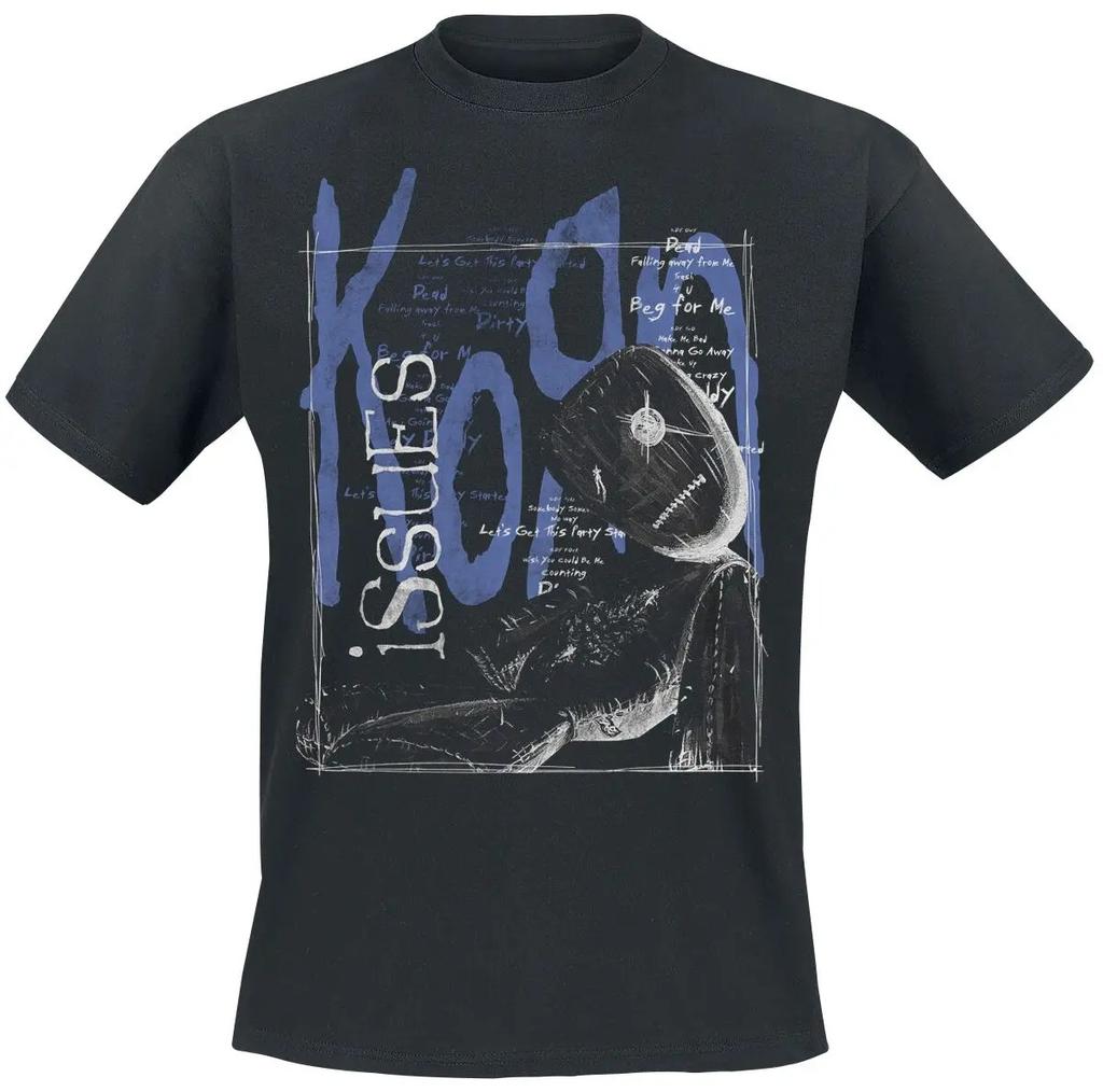2026 Summer Korn Graphic Cotton Tshirt Unisex Summer Short Sleeve Fashion Brand Tee Luxury Casual Vintage