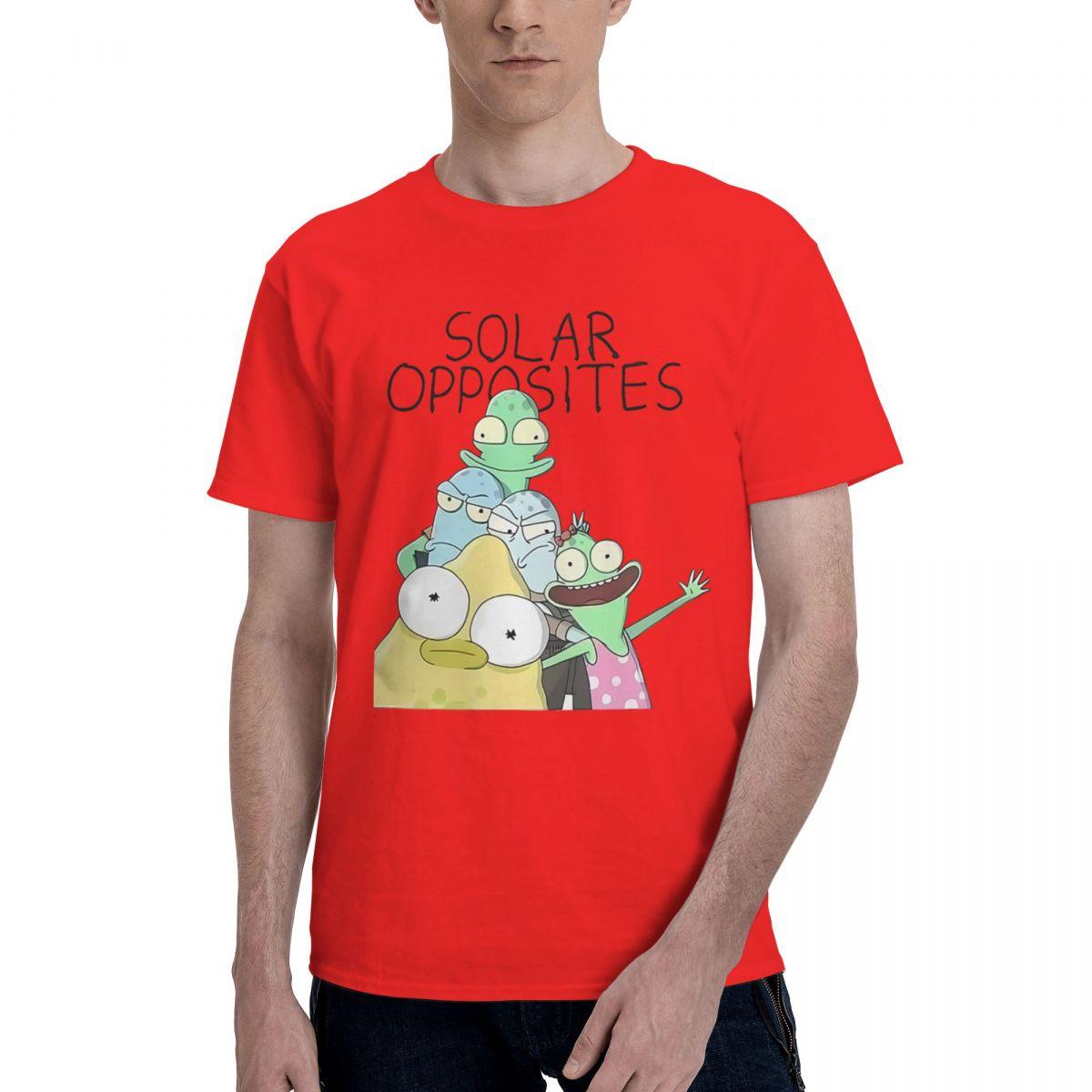Solar Opposites Graphic 100 Cotton Casual Breathable Confortable T Shirt Funny Mens TShirt Graphic Tee S