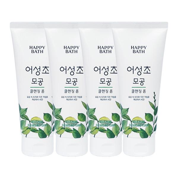 

HAPPY BATH Eoseongcho Pore Cleansing Foam 200g x4