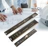 3PCS 6.37.8710.23 Inch Multifunctional Printed Circuit Board Ruler for Electronic Engineers