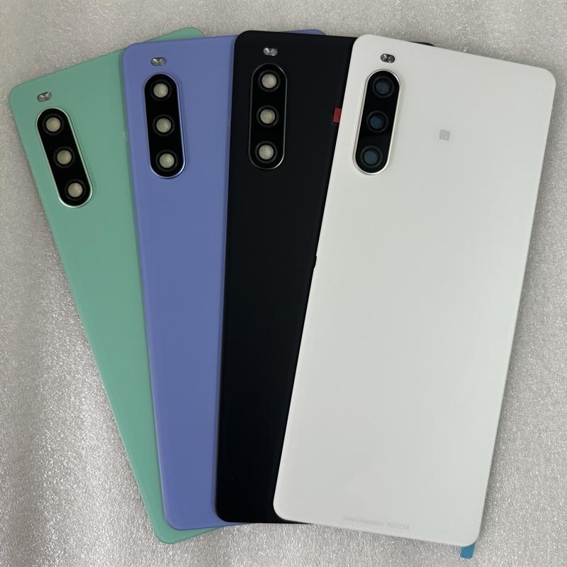 For Sony Xperia 10 IV XQ-CC54 XQ-CC72 Battery Cover Back Glass Panel Rear Housing Replace For Sony Xperia 10 Iiii Battery C