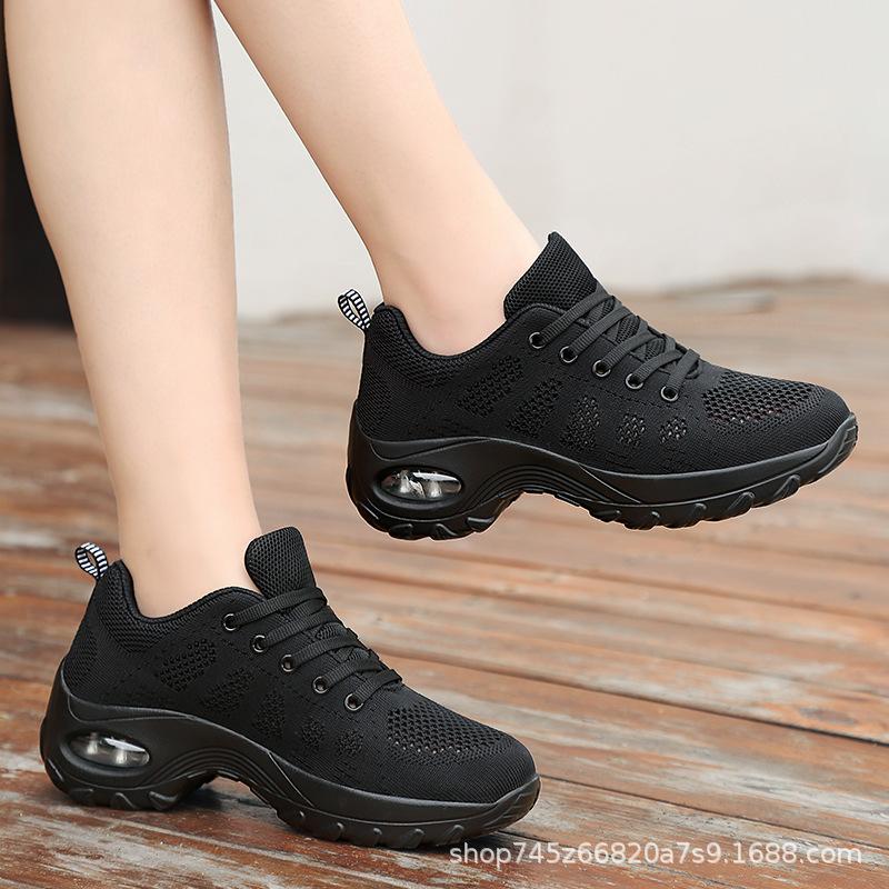 

White new square dance shoes women s shoes soft-soled middle-heeled sports dance shoes, not tired dancing shoes, dancing ghost shoes 42