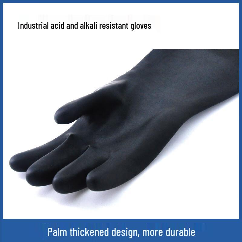 Industrial Acid-Alkali Resistant Rubber Gloves