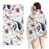 Tropical Sand Free quick dry beach towel Microfiber Bath Towels Beach cushion Swimming personalized Flamingo Beach towels